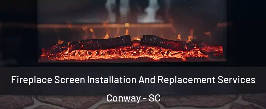  Fireplace Screen Installation And Replacement Services Conway - SC