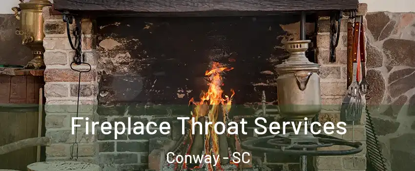  Fireplace Throat Services Conway - SC