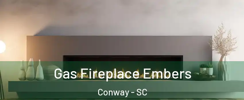  Gas Fireplace Embers Conway - SC