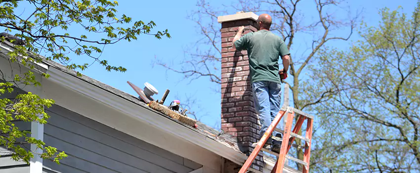 Vinyl and PVC Chimney Flashing Installation in Conway, SC