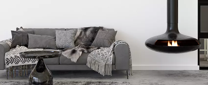 Circular Hanging Fireplace Installation Services in Conway, SC