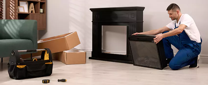 Old Rusted Metal Fireplace Repair And Replacement in Conway, SC